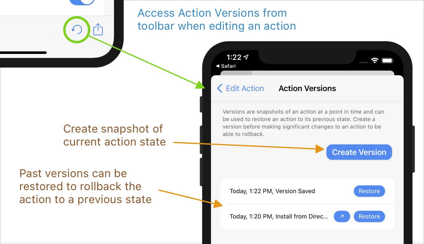 actions/versions